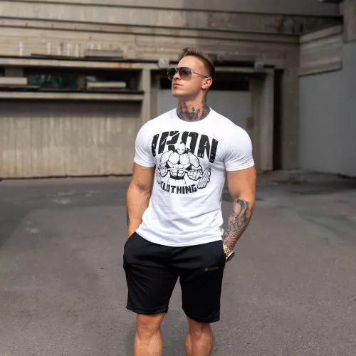 UltraSoft póló IRON MAN, fehér