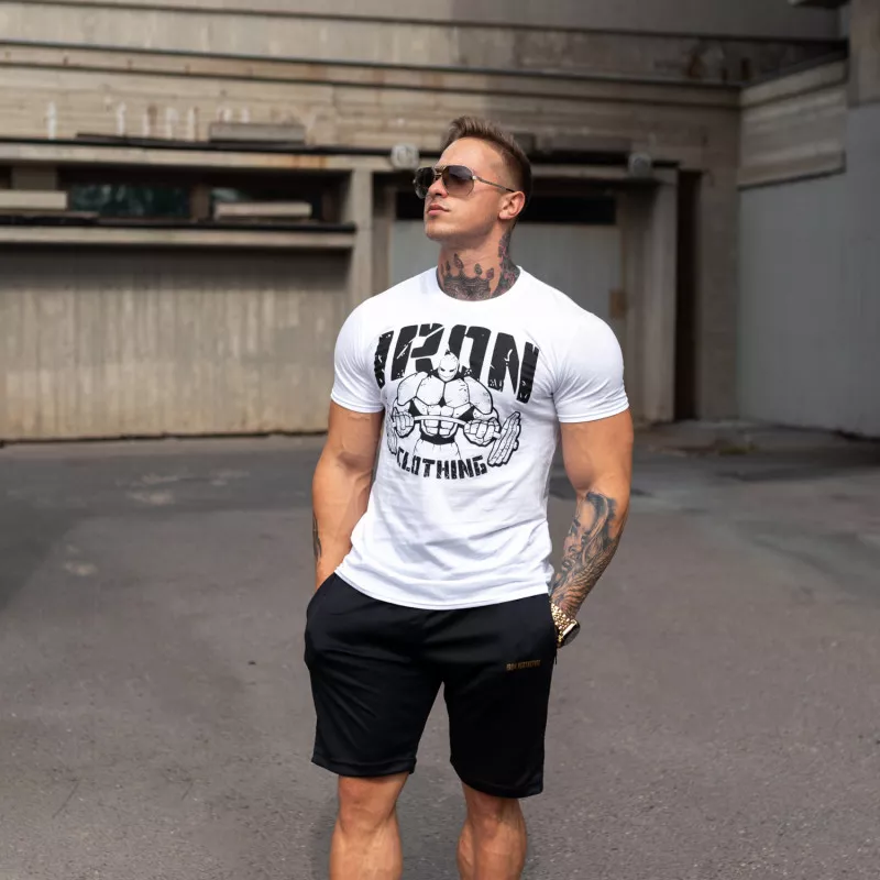 UltraSoft póló IRON MAN, fehér-1
