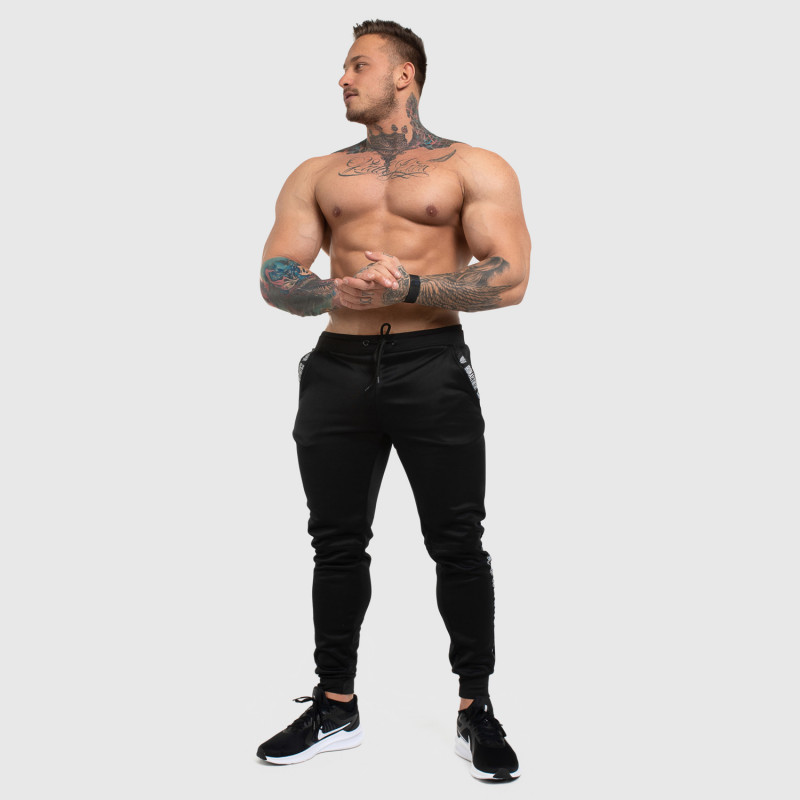 Jogger melegítő Iron Aesthetics Partial, fekete · záber 6