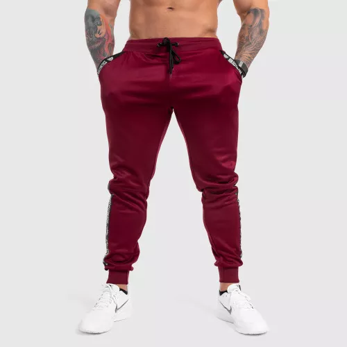 Jogger melegítő Iron Aesthetics Partial, bordó
