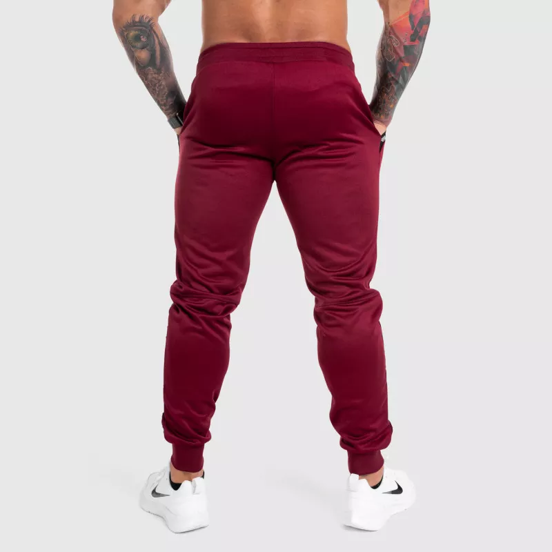 Jogger melegítő Iron Aesthetics Partial, bordó-4