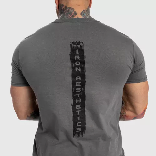 Férfi fitness póló Force, szürke