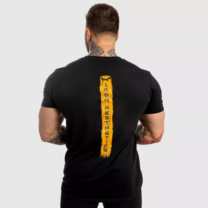 Férfi fitness póló Iron Aesthetics Force, fekete-4