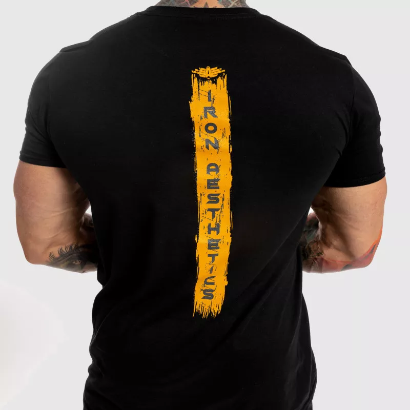 Férfi fitness póló Iron Aesthetics Force, fekete-7