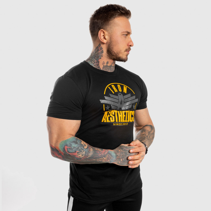Férfi fitness póló Iron Aesthetics Force, fekete · záber 8