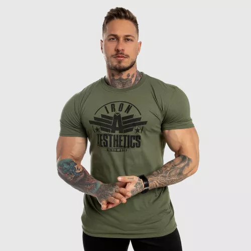 Férfi fitness póló Force, zöld