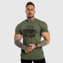 Férfi fitness póló Iron Aesthetics Force, zöld