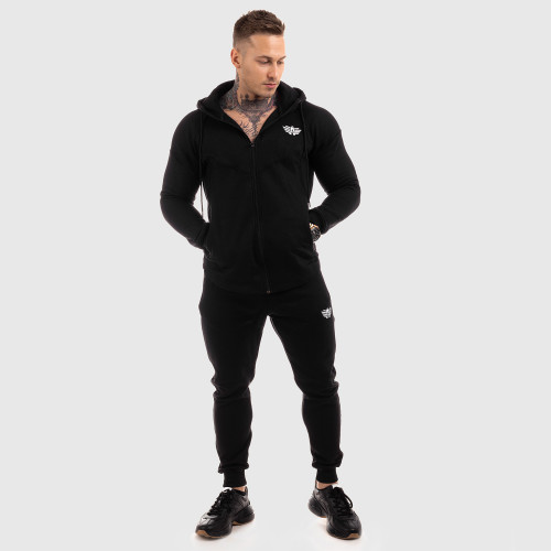 Férfi sportszett Iron Aesthetics Round, fekete