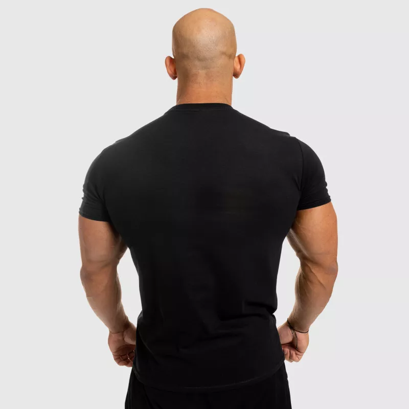 Férfi fitness póló Iron Aesthetics Standard, fekete-4