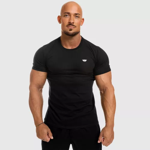 Férfi fitness póló Standard, fekete