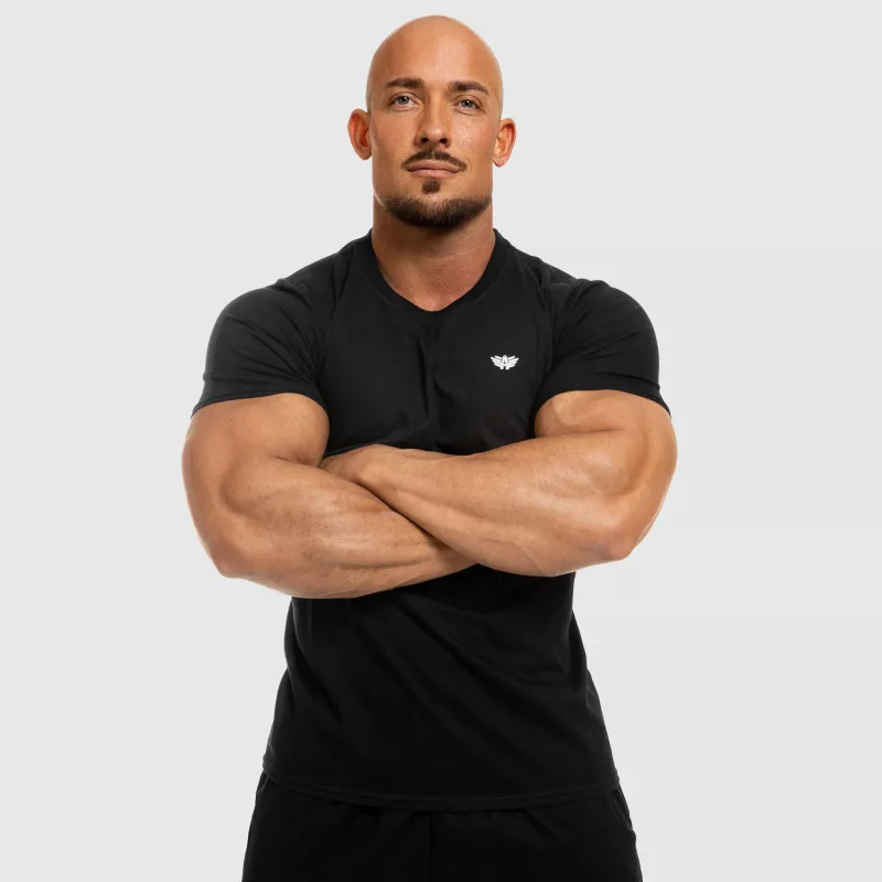 Férfi fitness póló Iron Aesthetics Standard, fekete-5