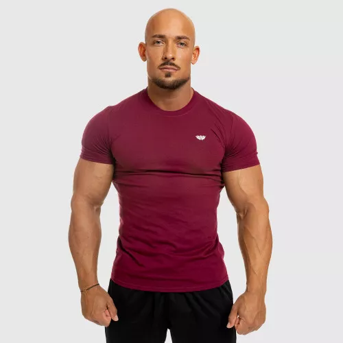 Férfi fitness póló Standard, bordó
