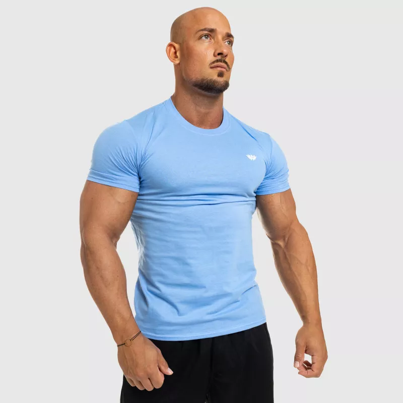 Férfi fitness póló Iron Aesthetics Standard, kék-3