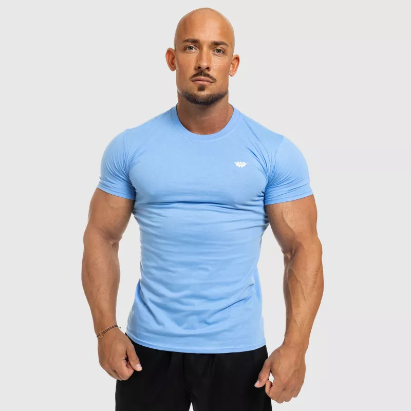Férfi fitness póló Iron Aesthetics Standard, kék-1