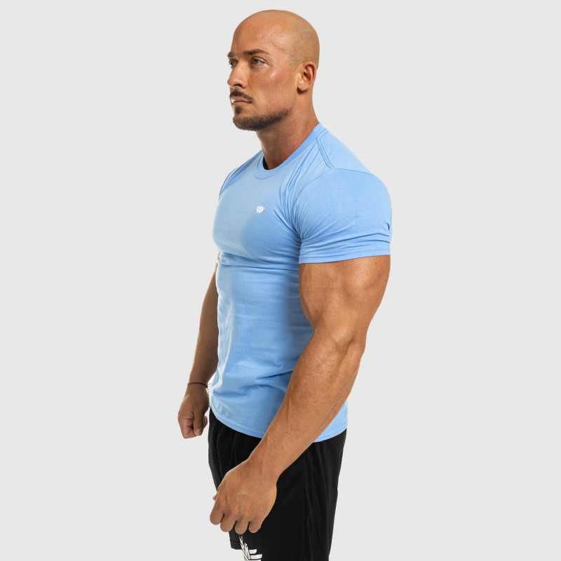 Férfi fitness póló Iron Aesthetics Standard, kék · záber 6