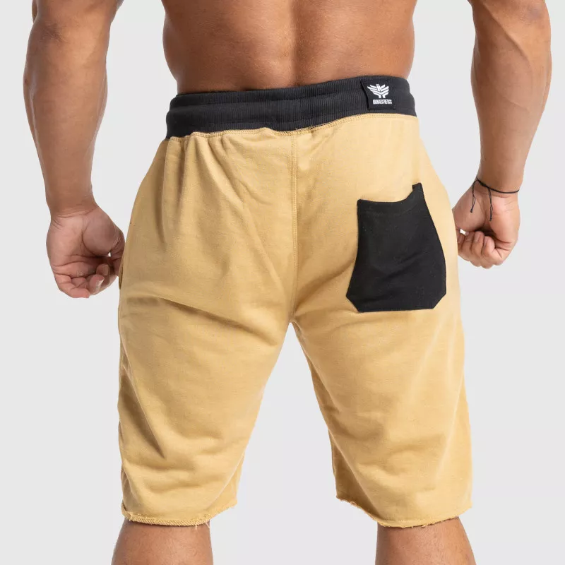 Férfi melegítősort Iron Aesthetics Force, homokszín-3