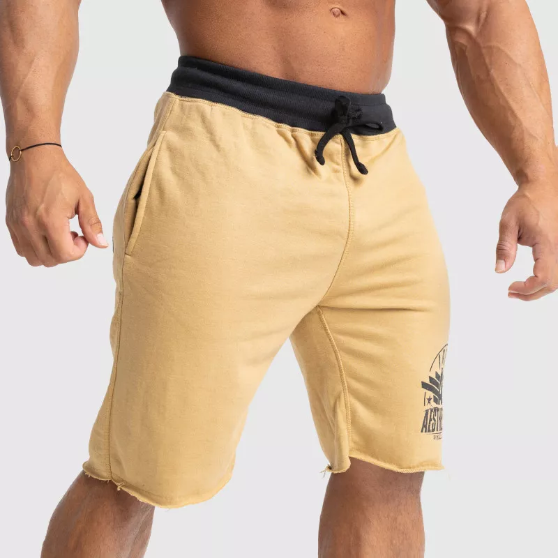 Férfi melegítősort Iron Aesthetics Force, homokszín-6