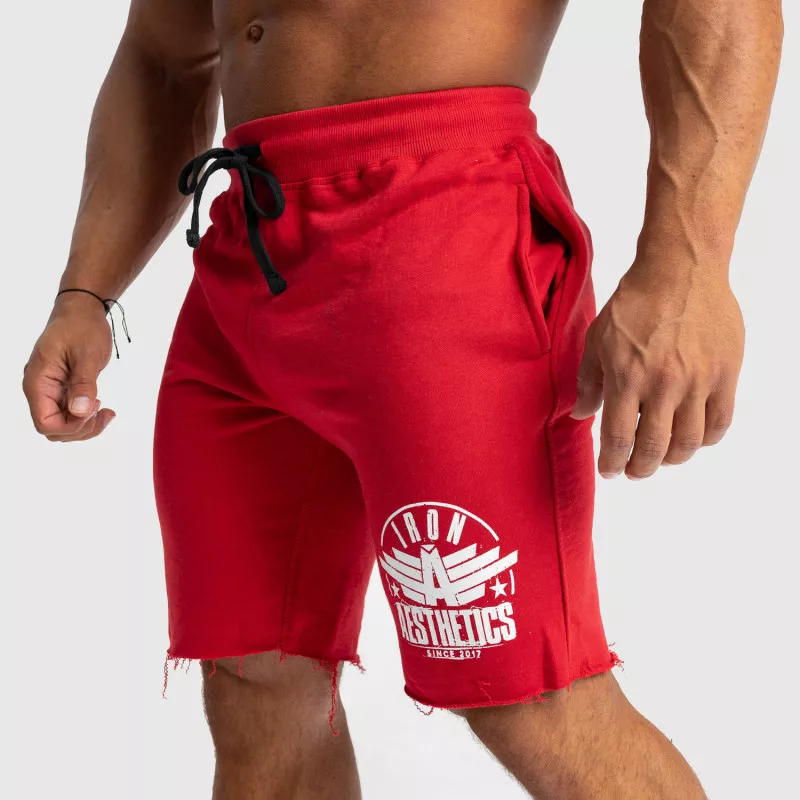 Férfi melegítősort Iron Aesthetics Force, piros-3