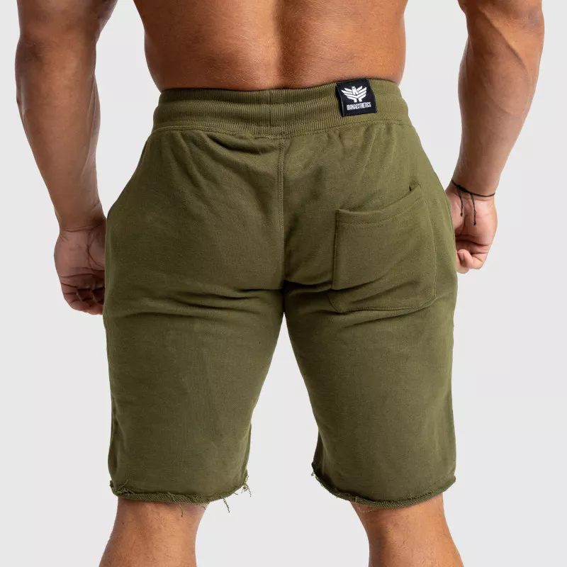 Férfi melegítősort Iron Aesthetics Force, katonazöld-4
