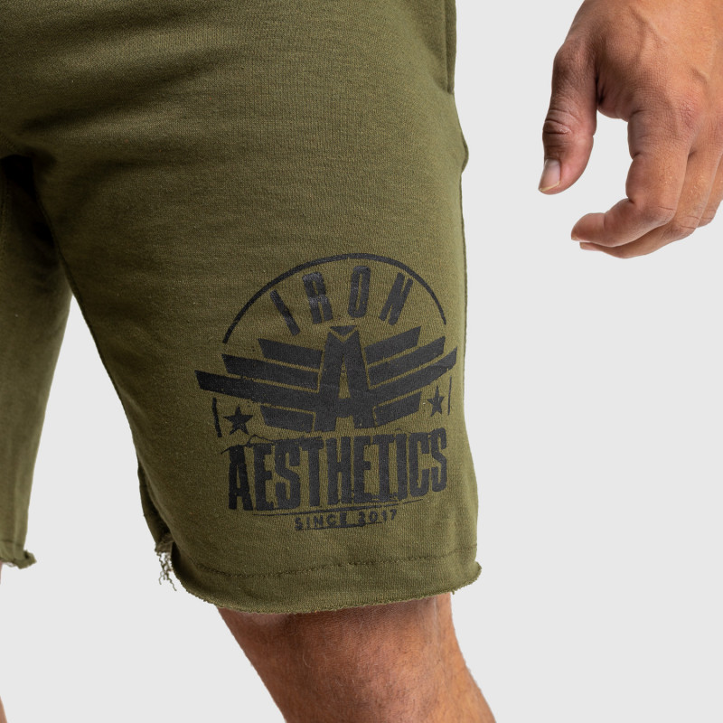 Férfi melegítősort Iron Aesthetics Force, katonazöld · záber 6