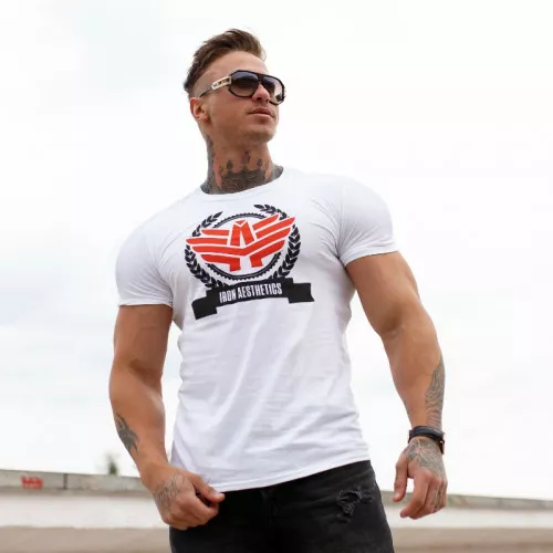 Férfi fitness póló Triumph, fehér