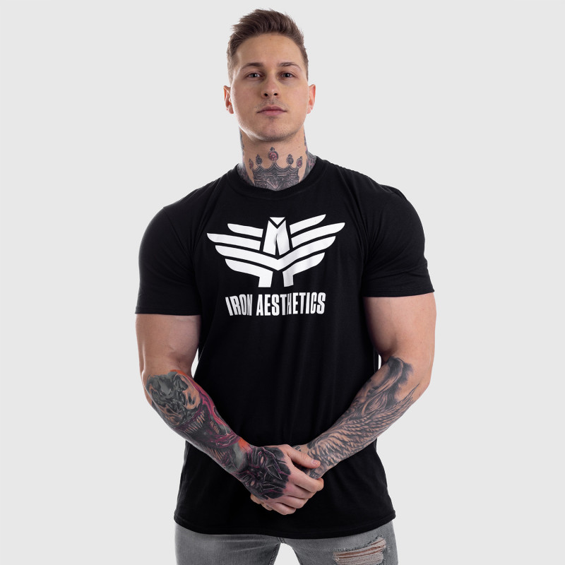 Ultrasoft póló Iron Aesthetics, fekete · záber 7