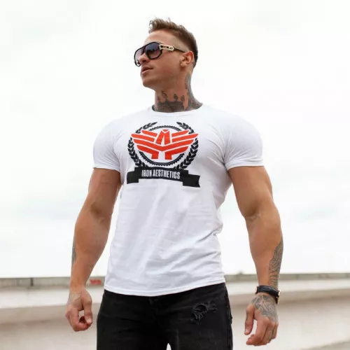 Férfi fitness póló Triumph, fehér