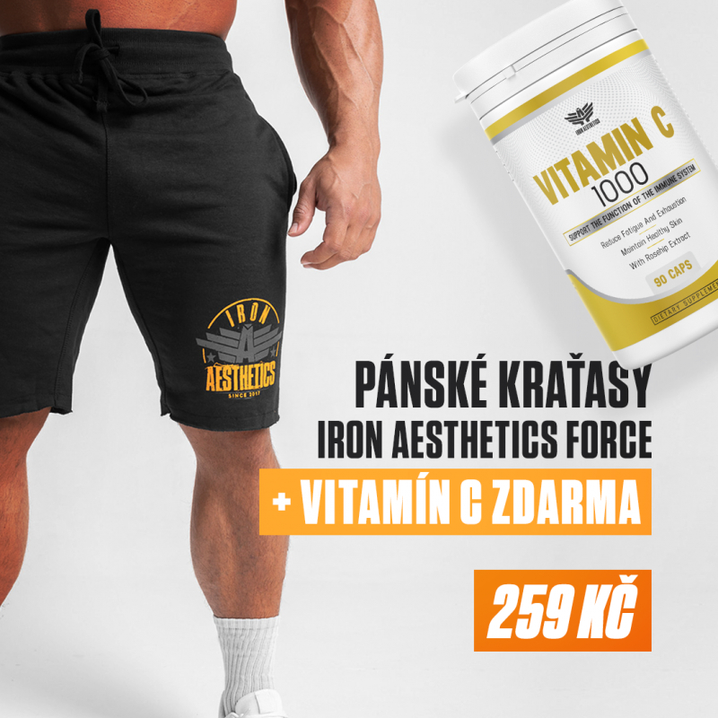 Férfi melegítősort Iron Aesthetics Force, fekete · záber 8
