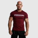 Férfi fitness póló Iron Aesthetics Unbroken, bordó