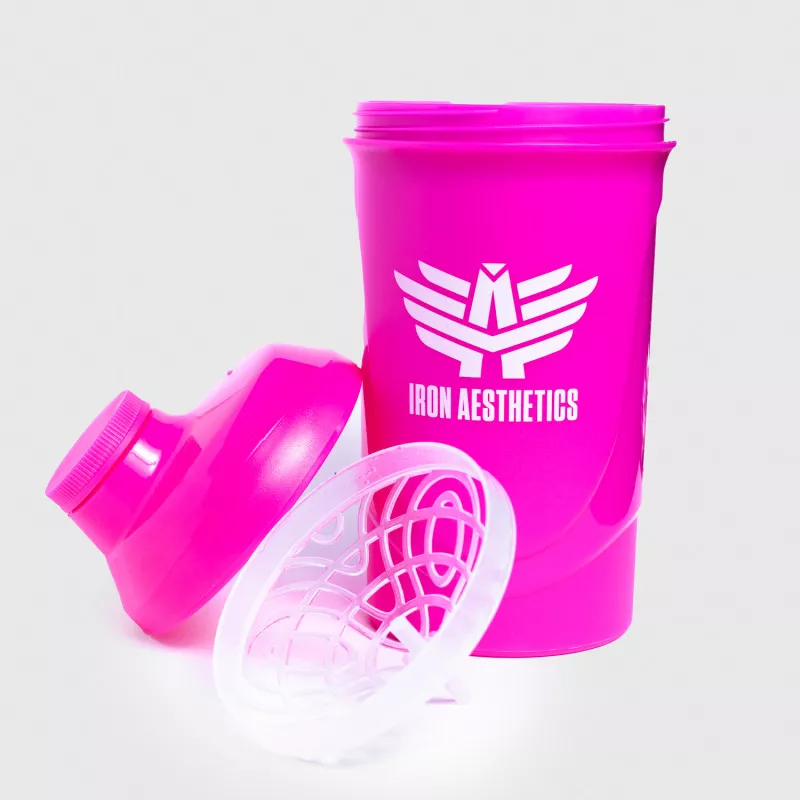 Shaker Iron Aesthetics 600ml, rózsaszín-2