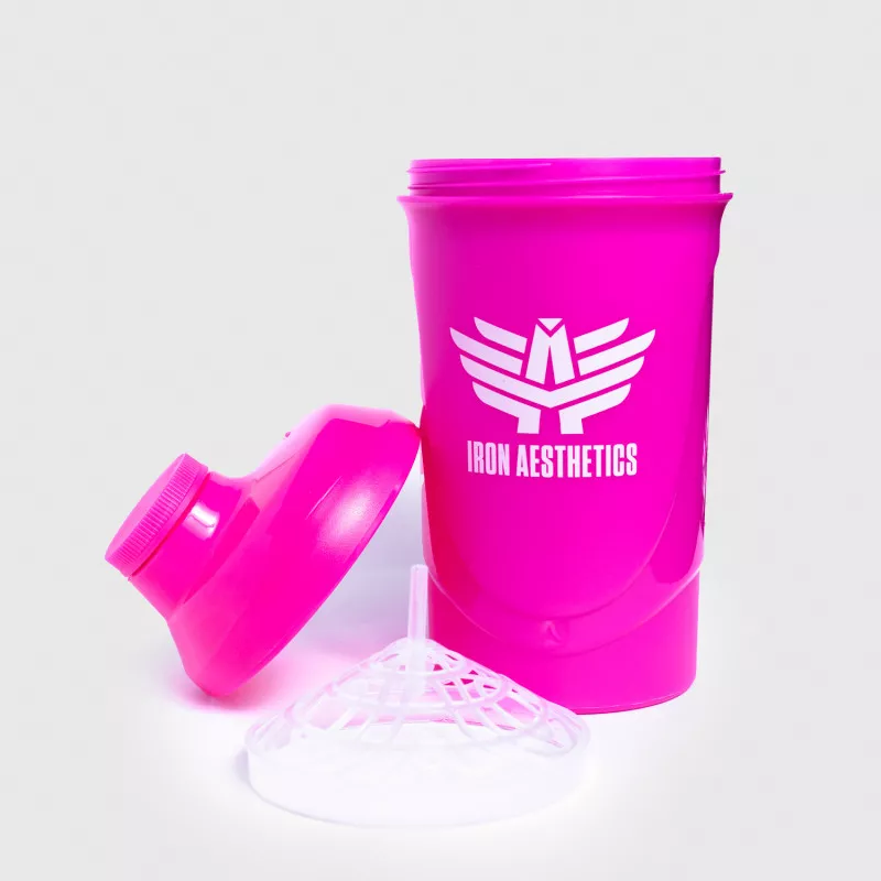 Shaker Iron Aesthetics 600ml, rózsaszín-4