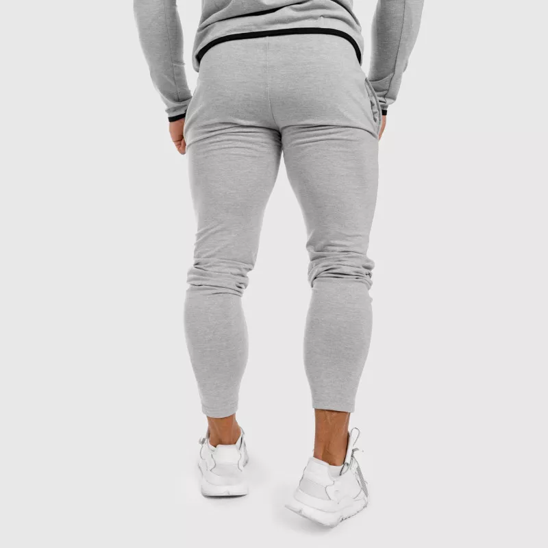 Férfi Slim Fit melegítőnadrág Beyond the Future, szürke-5