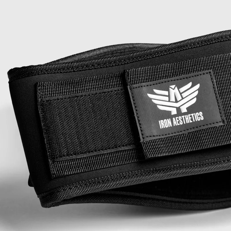 Fitness edzőöv Iron Black - Iron Aesthetics-3