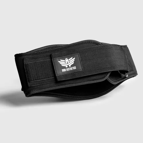 Fitness edzőöv Iron Black - Iron Aesthetics