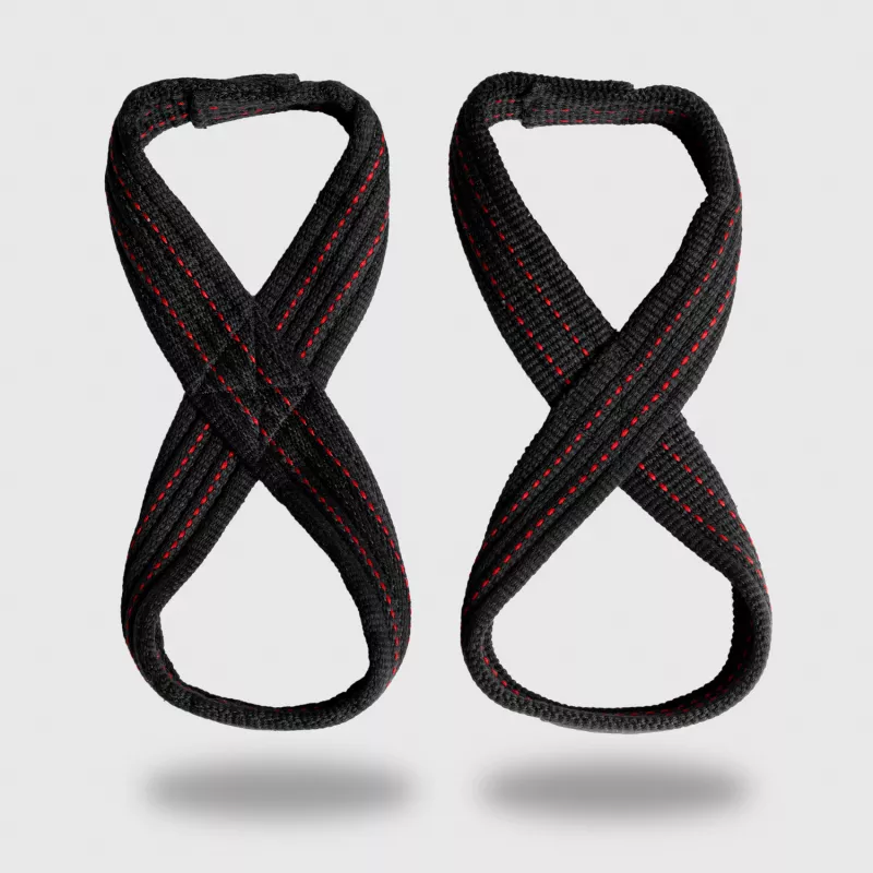 Emelő gurtni Figure 8 Black - Iron Aesthetics-4