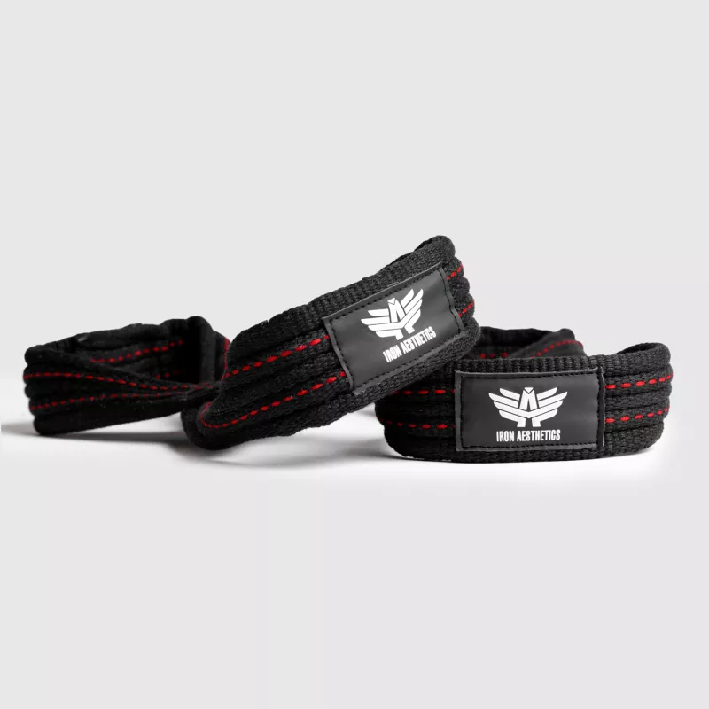 Emelő gurtni Figure 8 Black - Iron Aesthetics-3