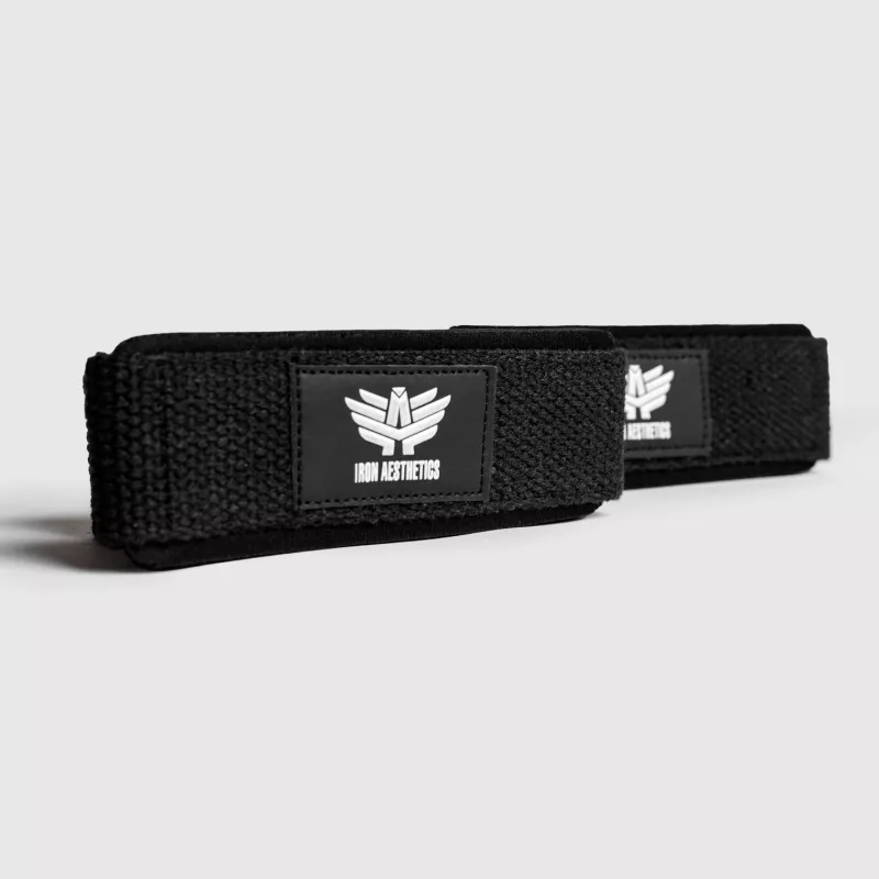 Fitness gurtni Iron Aesthetics, fekete-1
