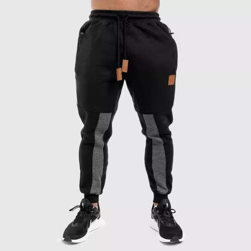Jogger melegítőnadrág Iron Aesthetics ELEMENT, fekete