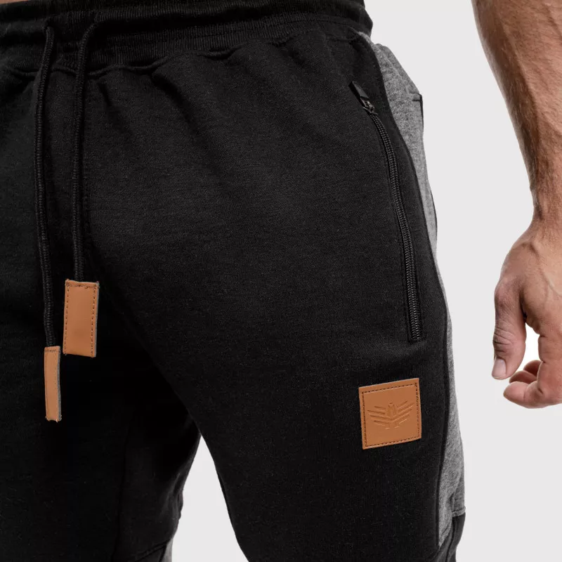 Jogger melegítőnadrág Iron Aesthetics ELEMENT, fekete-5