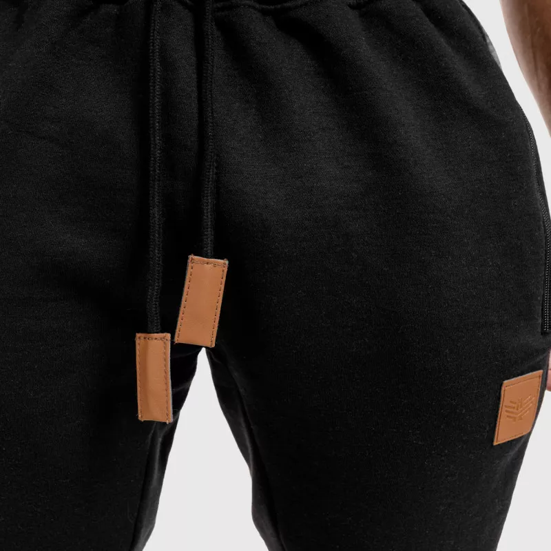 Jogger melegítőnadrág Iron Aesthetics ELEMENT, fekete-6