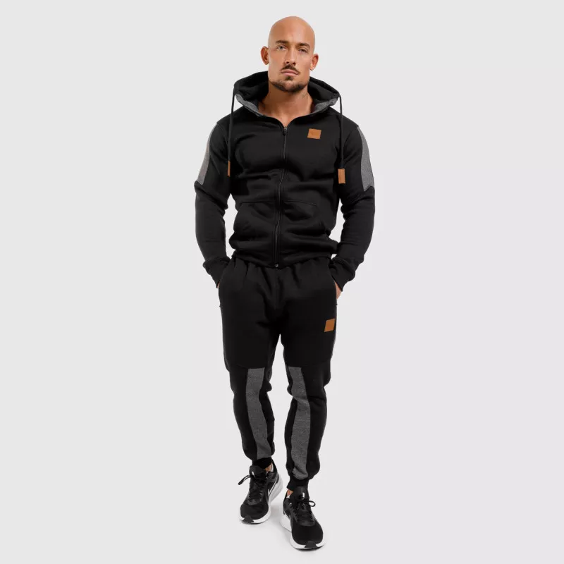 Jogger melegítőnadrág Iron Aesthetics ELEMENT, fekete-7