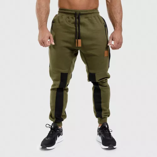Jogger melegítőnadrág Iron Aesthetics ELEMENT, katonazöld