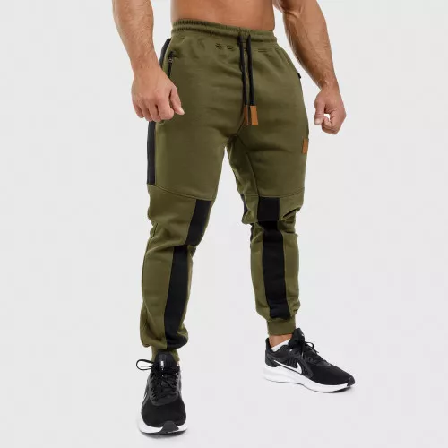 Jogger melegítőnadrág Iron Aesthetics ELEMENT, katonazöld