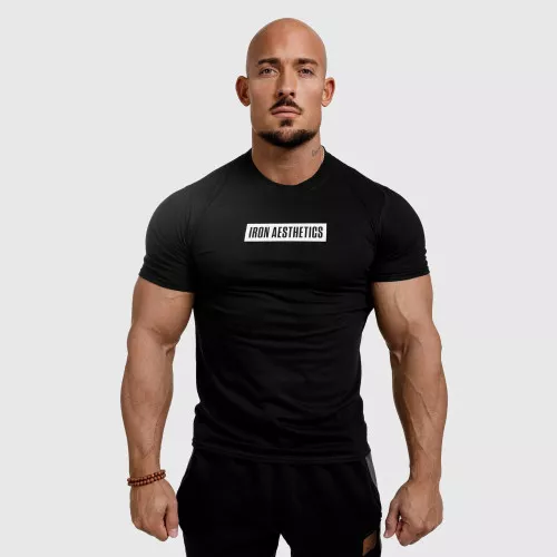 Férfi fitness póló Boxed, fekete