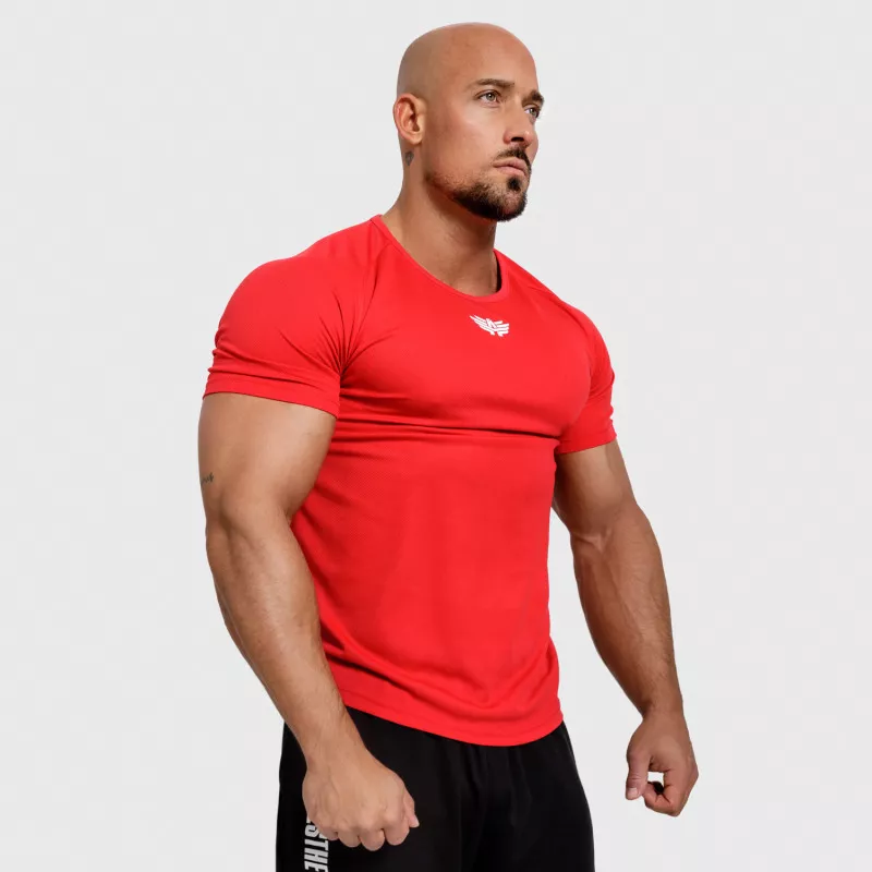 Férfi funkcionális póló Iron Aesthetics Performance, piros-3