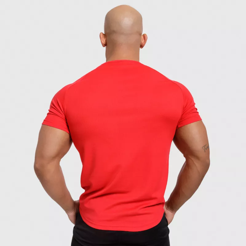Férfi funkcionális póló Iron Aesthetics Performance, piros-4