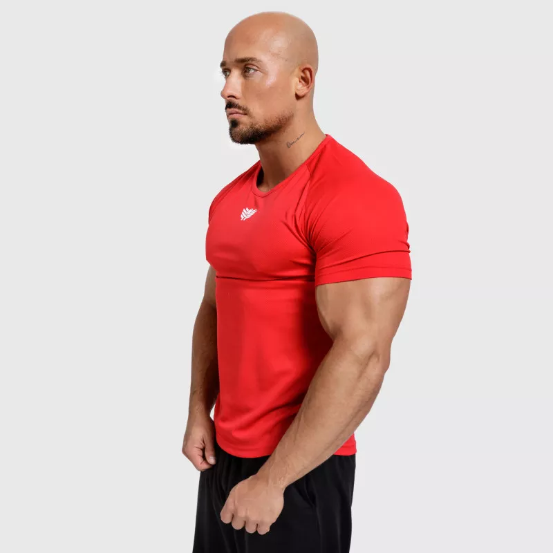 Férfi funkcionális póló Iron Aesthetics Performance, piros-5