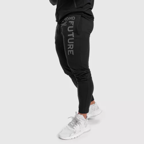 Férfi Slim Fit melegítőnadrág Beyond the Future, fekete