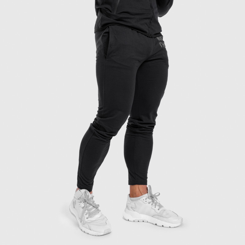 Férfi Slim Fit melegítőnadrág Beyond the Future, fekete · záber 6