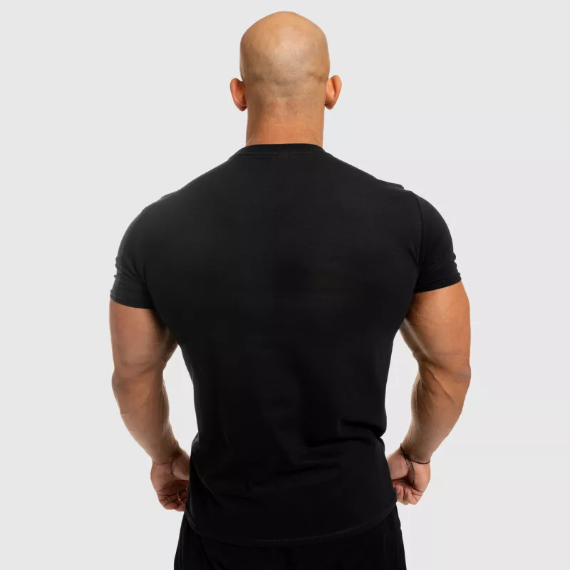 Férfi fitness póló Iron Aesthetics Splash, fekete-4